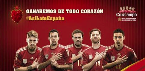 Cruzcampo mundial la roja Cruzcampo mundial la roja