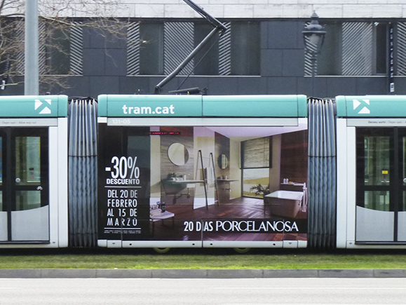 porcelanosa tram