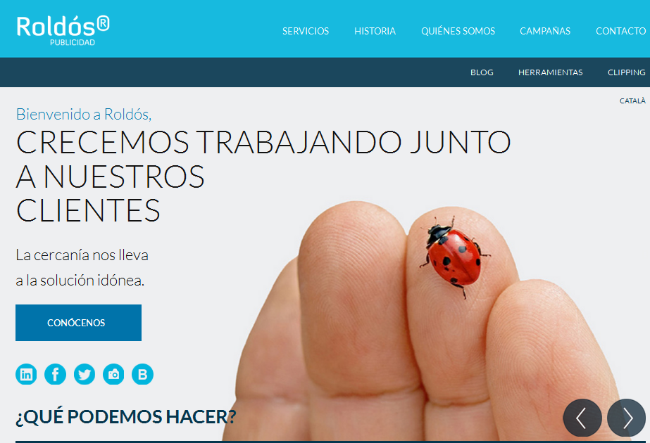 portada web roldos portada web roldos